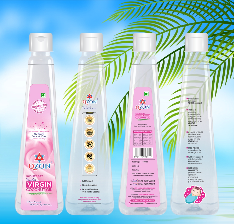 Label design for                                                  bottles and containers